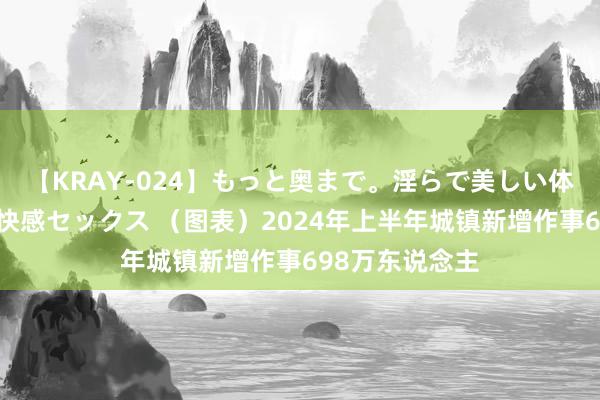 【KRAY-024】もっと奥まで。淫らで美しい体が求める熱い快感セックス （图表）2024年上半年城镇新增作事698万东说念主